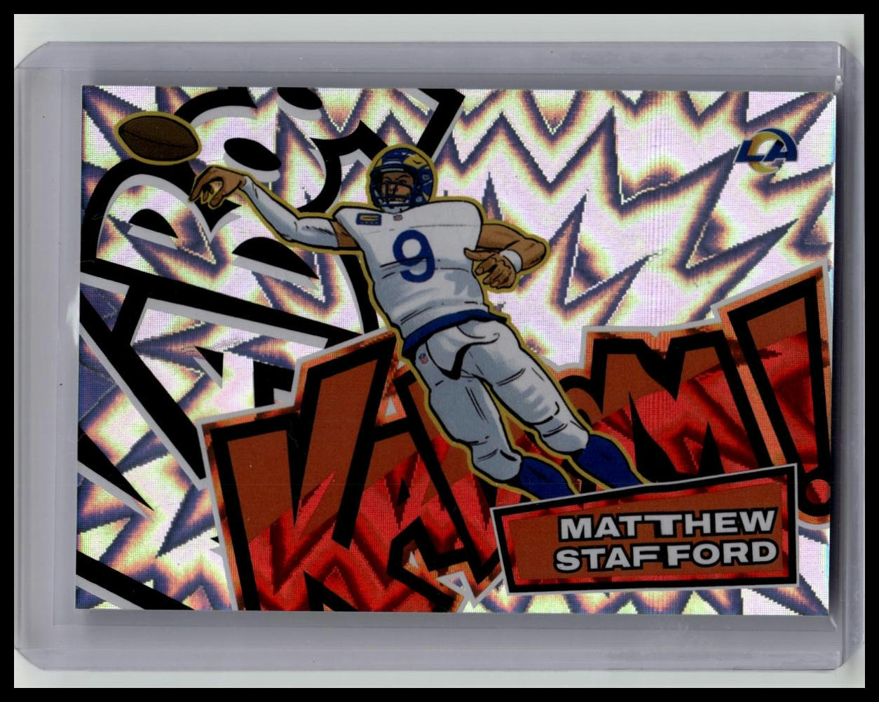 2025 Panini Absolute Kaboom! Matthew Stafford #15 Horizontal