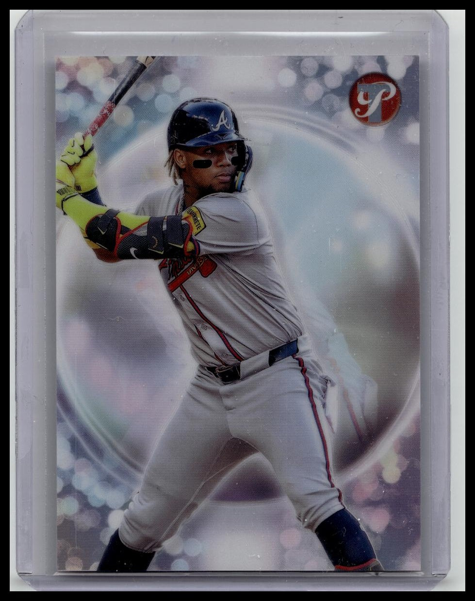 2025 Topps Pristine Ronald Acuna Jr. Pearlescent #PE-18 Braves