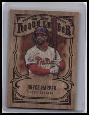 2026 Topps Series 1 - Heavy Lumber Bryce Harper #HL-4