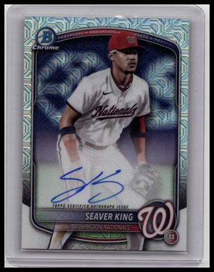 2025 Bowman Chrome Prospect Autographs Mega Mojo Seaver King Auto #BMA-SK