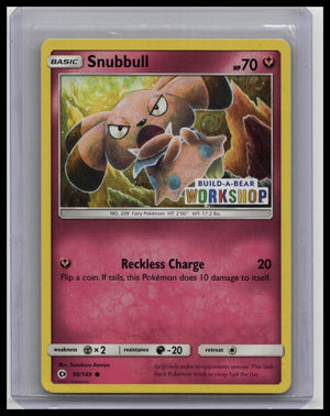 Pokémon TCG Snubbull Build-A-Bear Card 90/149