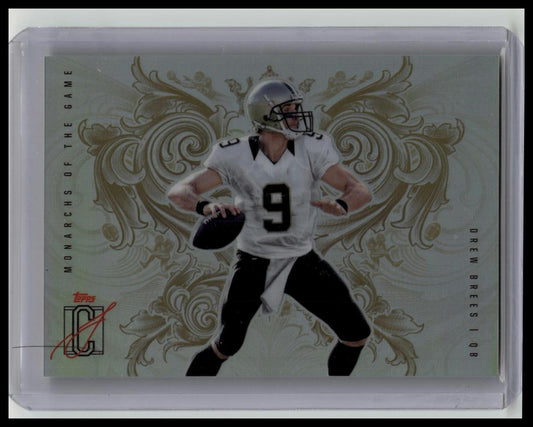 Drew Brees 2024 Topps Signature Class #MG-35 Monarchs of the Game SSP CASE HIT