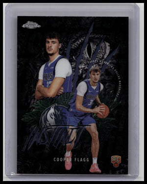 2025-26 Topps Chrome Instinct #INS-1 Cooper Flagg Mavericks RC Rookie