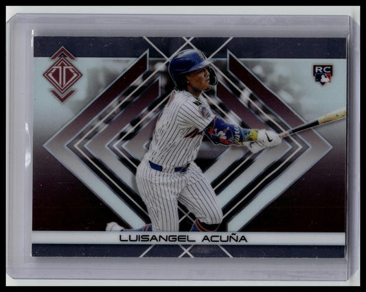2025 Topps Transcendent #48 Luisangel Acuna RC ROOKIE METS