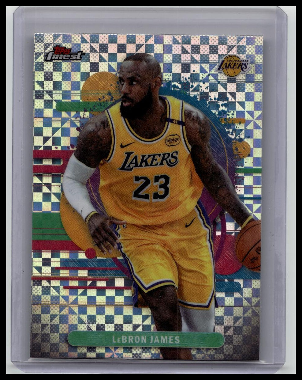 Topps 2025-26 Finest LeBron James Lakers #165 XFractor