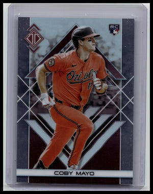 2025 Topps Transcendent Collection Coby Mayo Chrome RC Rookie #43 Orioles