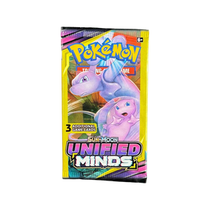 Pokemon S&M Unified Minds 3 Card Pack