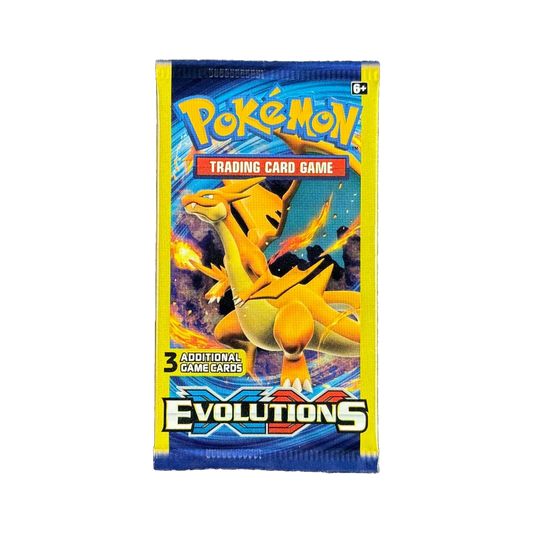 Pokemon XY Evolutions 3 Card Pack box image