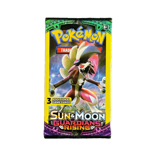 Pokémon S&M Guardians Rising 3 Card Pack box image