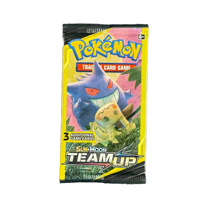 Pokemon S&M Team Up 3 Card Booster Pack box image