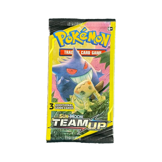 Pokemon S&M Team Up 3 Card Booster Pack box image