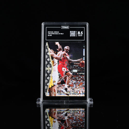 1994-95 SP Michael Jordan Inserts Silver #MJ1 Bulls TAG 8.5