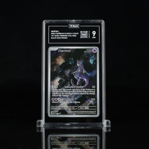 MEWTWO 2023 POKÉMON SCARLET & VIOLET BLACK STAR PROMOS #052 TAG 9