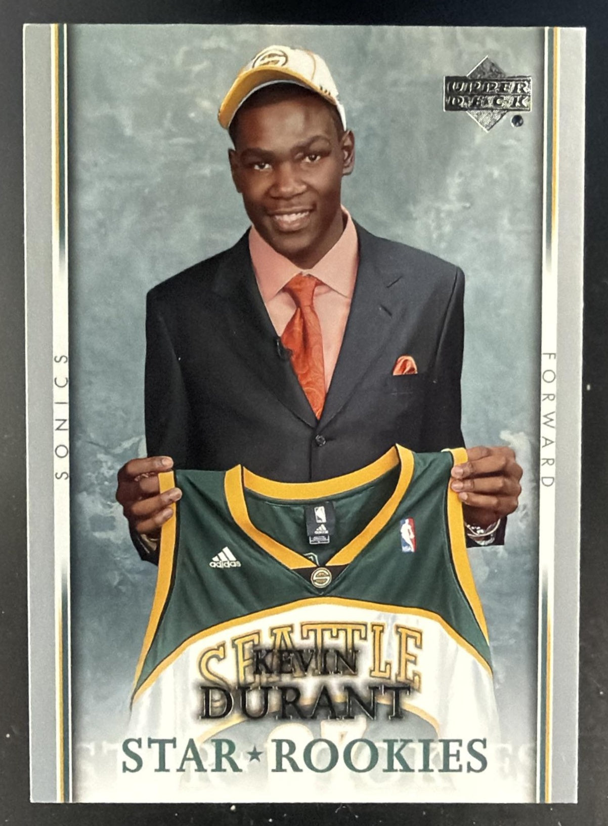 2007-08 Upper Deck Kevin Durant #234 RC SuperSonics — front