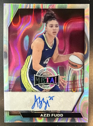 2026 Leaf Women of Sport Metal Azzi Fudd #BA-AF1 Auto Lava Silver 1/1