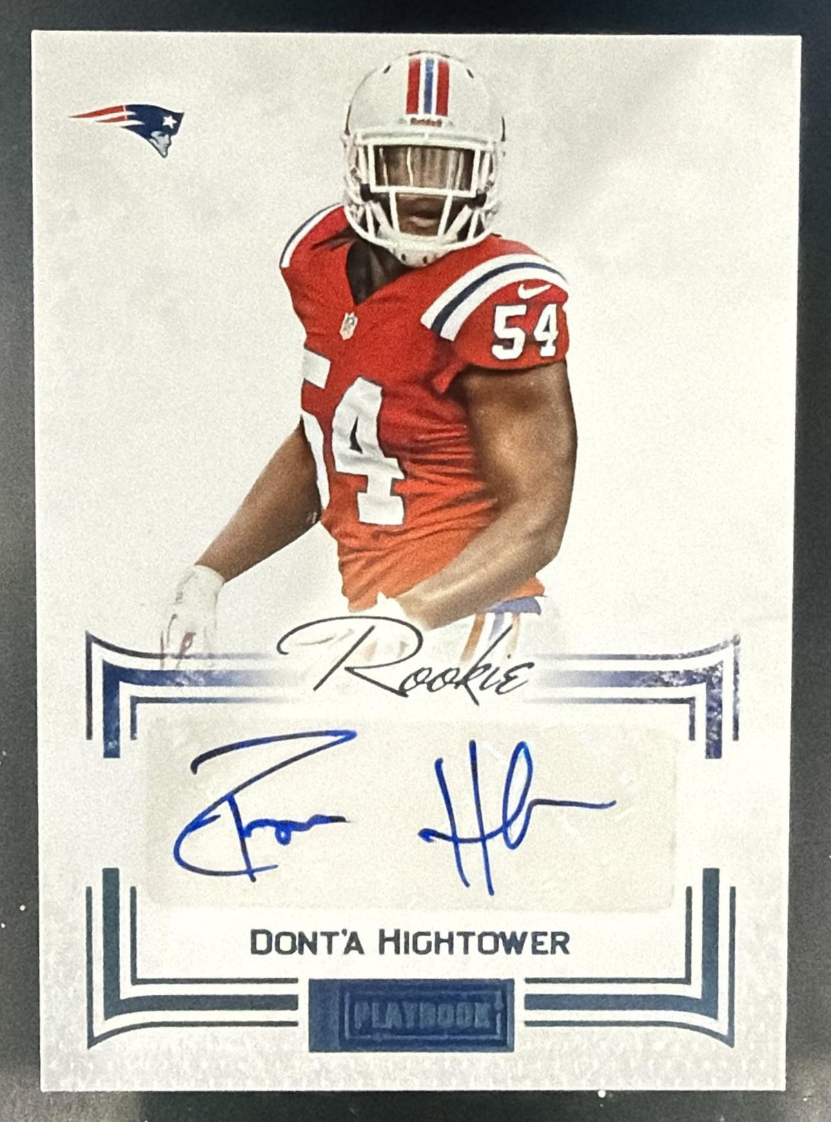 2013 Playbook Signatures Dont'a Hightower #107 Rookie Auto 25/25 — front