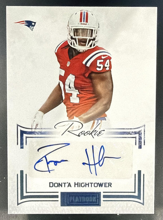 2013 Playbook Signatures Dont'a Hightower #107 Rookie Auto 25/25 — front