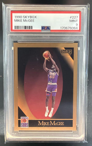 1990-91 Skybox Mike McGee #227 Suns PSA 9