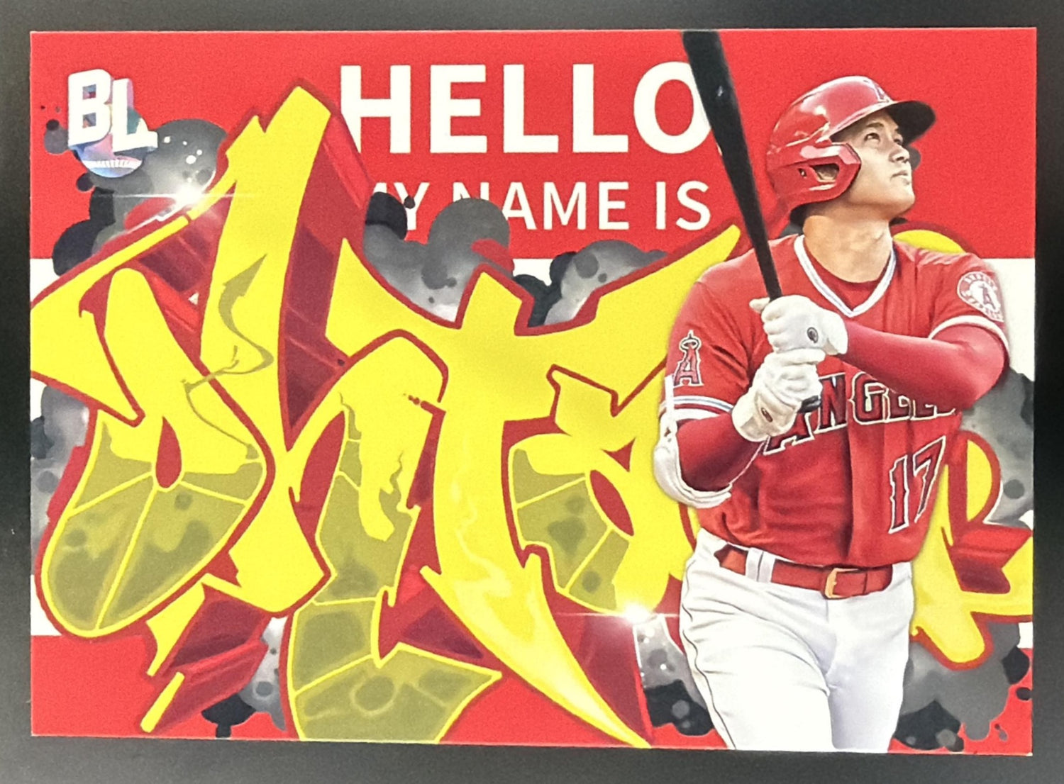 2023 Topps Big League Shohei Ohtani #RC-3 Roll Call Wildstyle Edition Angels — front
