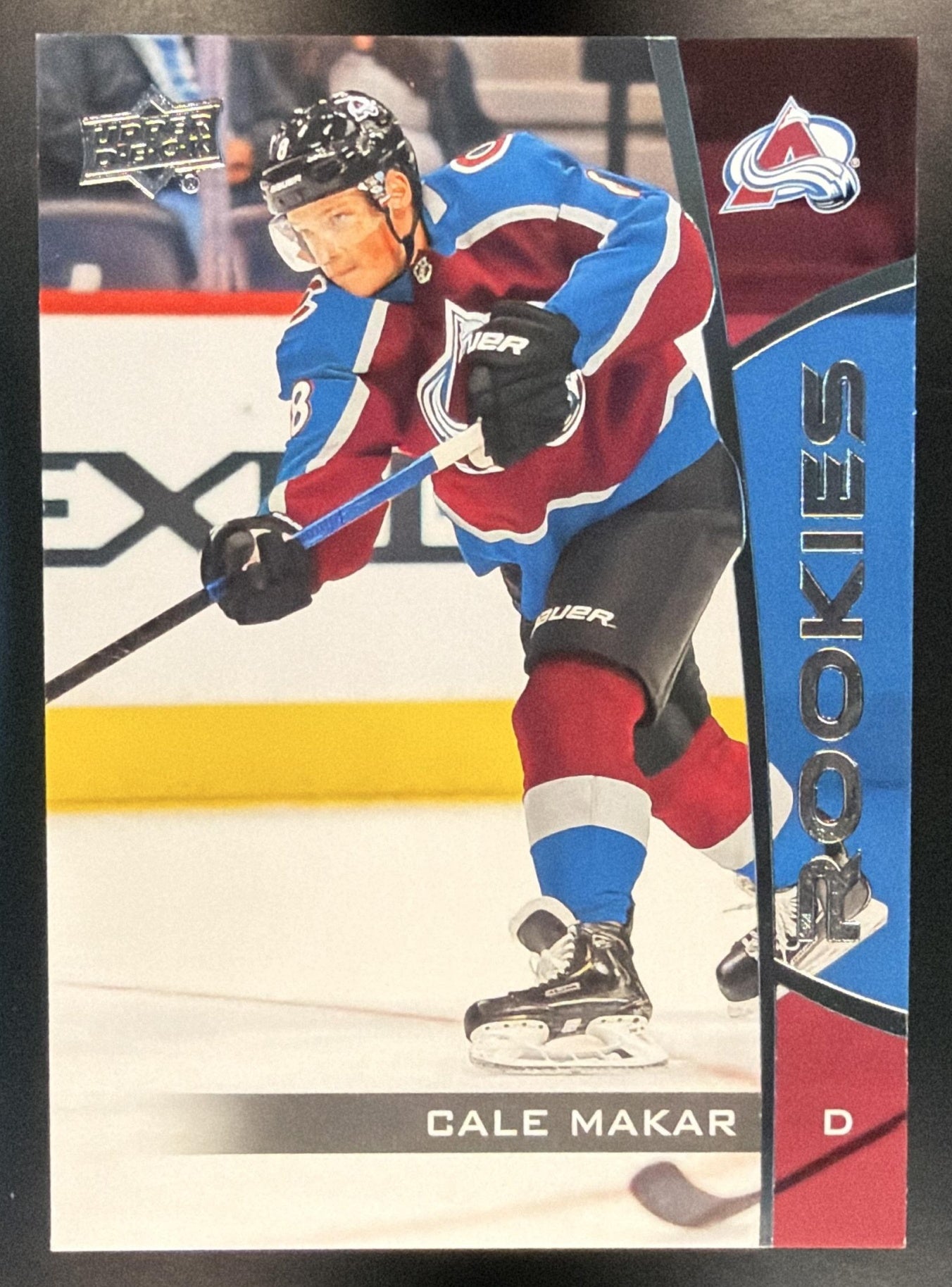 2019-20 Upper Deck NHL Rookie Box Set Cale Makar #25 RC Avalanche — front
