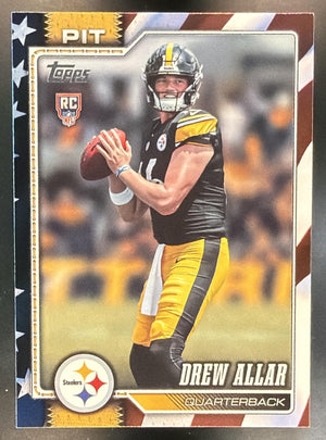 2026 Topps Drew Allar #304 Independence Day 75/76 RC Steelers