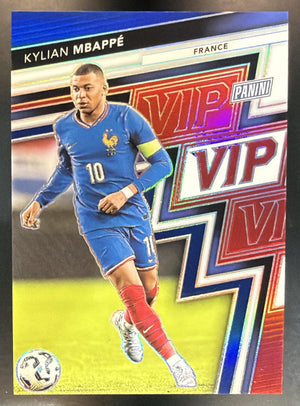 2025 Panini NSCC VIP Gold Packs Kylian Mbappe #59 Red/White/Blue /25