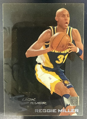 1995-96 Fleer Metal Reggie Miller #5 Slick Silver Pacers