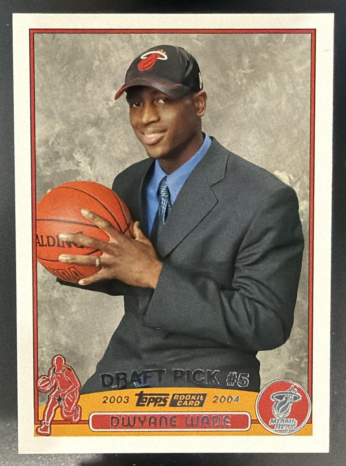 2003-04 Topps Dwyane Wade #225 RC Heat — front