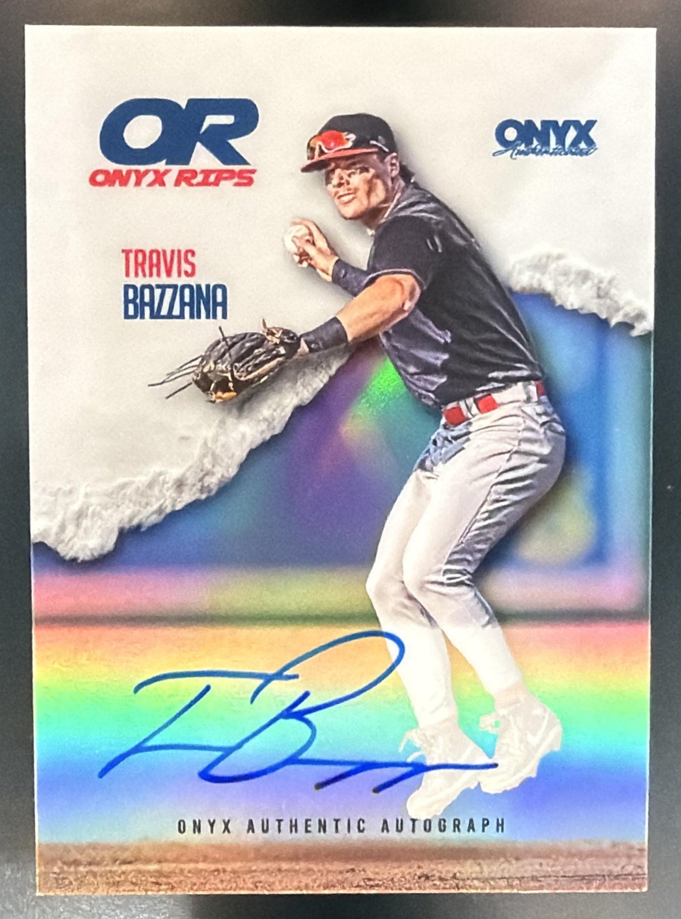 2025 Onyx Travis Bazzana On Card Auto — front
