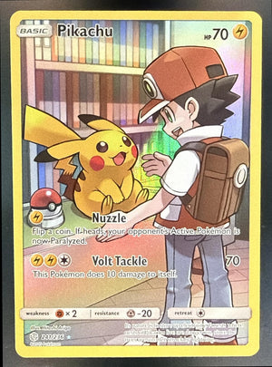 2019 Pokemon Sun & Moon Cosmic Eclipse Pikachu #241/236