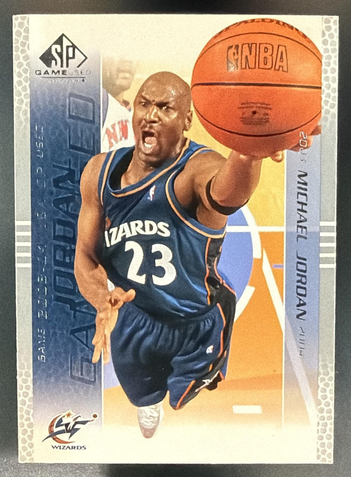 2003-04 SP Game Used Michael Jordan #91 Wizards — front