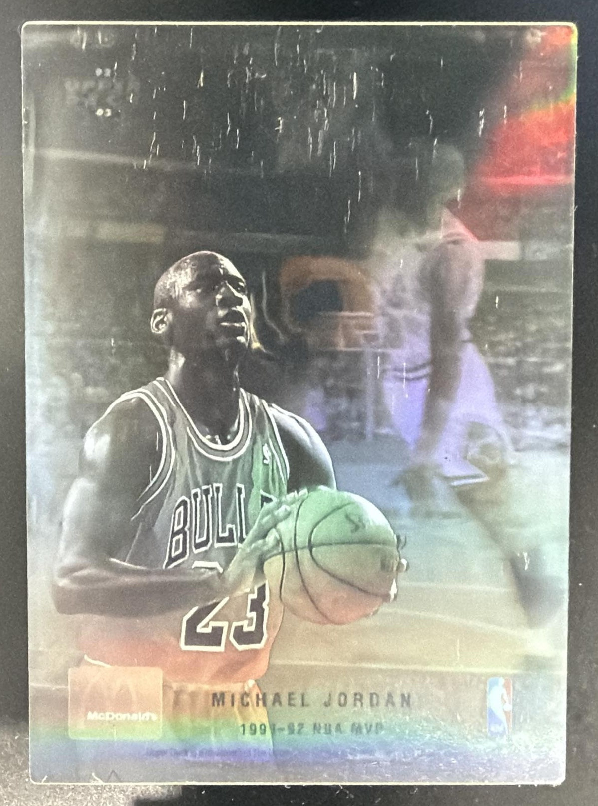 1992-93 Upper Deck McDonald's Michael Jordan # Hologram USA — front
