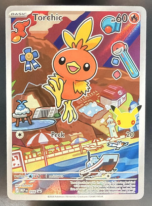 2026 Pokemon MEP Black Star Promos Torchic First Partner Illustration Series 3