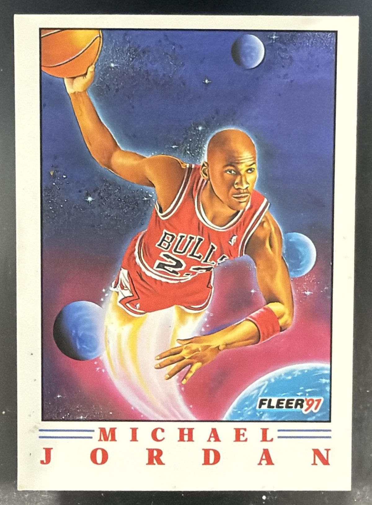 1991-92 Fleer Michael Jordan #2 Pro Visions Bulls — front
