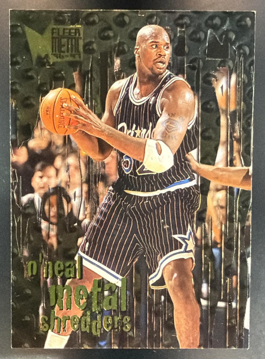 1996 Skybox Metal Shaquille O'Neal #143 Magic — front