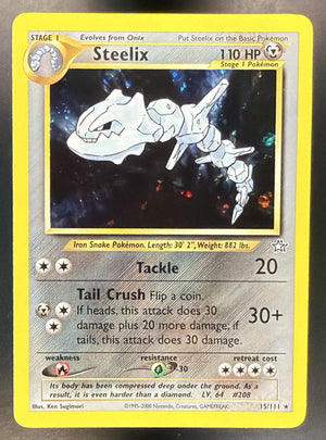 2000 Pokemon Neo Genesis Steelix #15/111 Holo