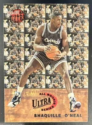 1992-93 Fleer Ultra Shaquille O'Neal #7 All Rookie Series RC Magic