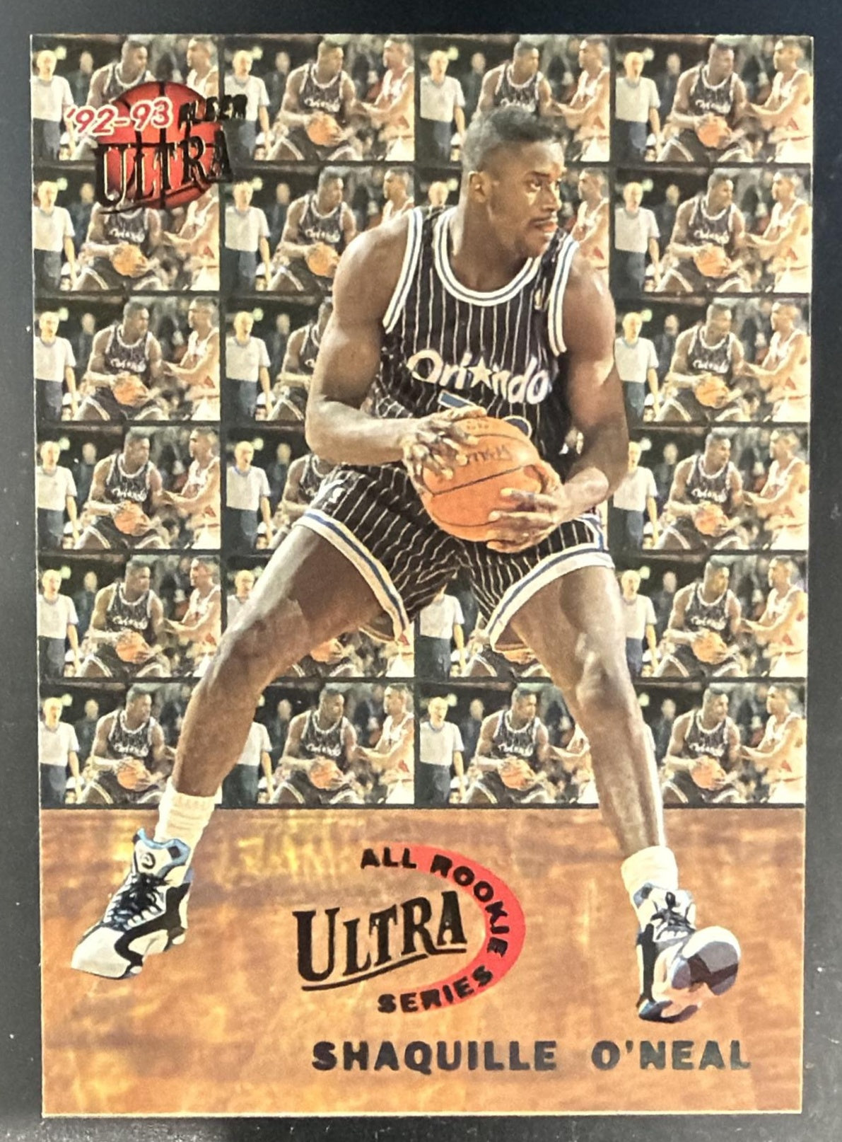 1992-93 Fleer Ultra Shaquille O'Neal #7 All Rookie Series RC Magic — front