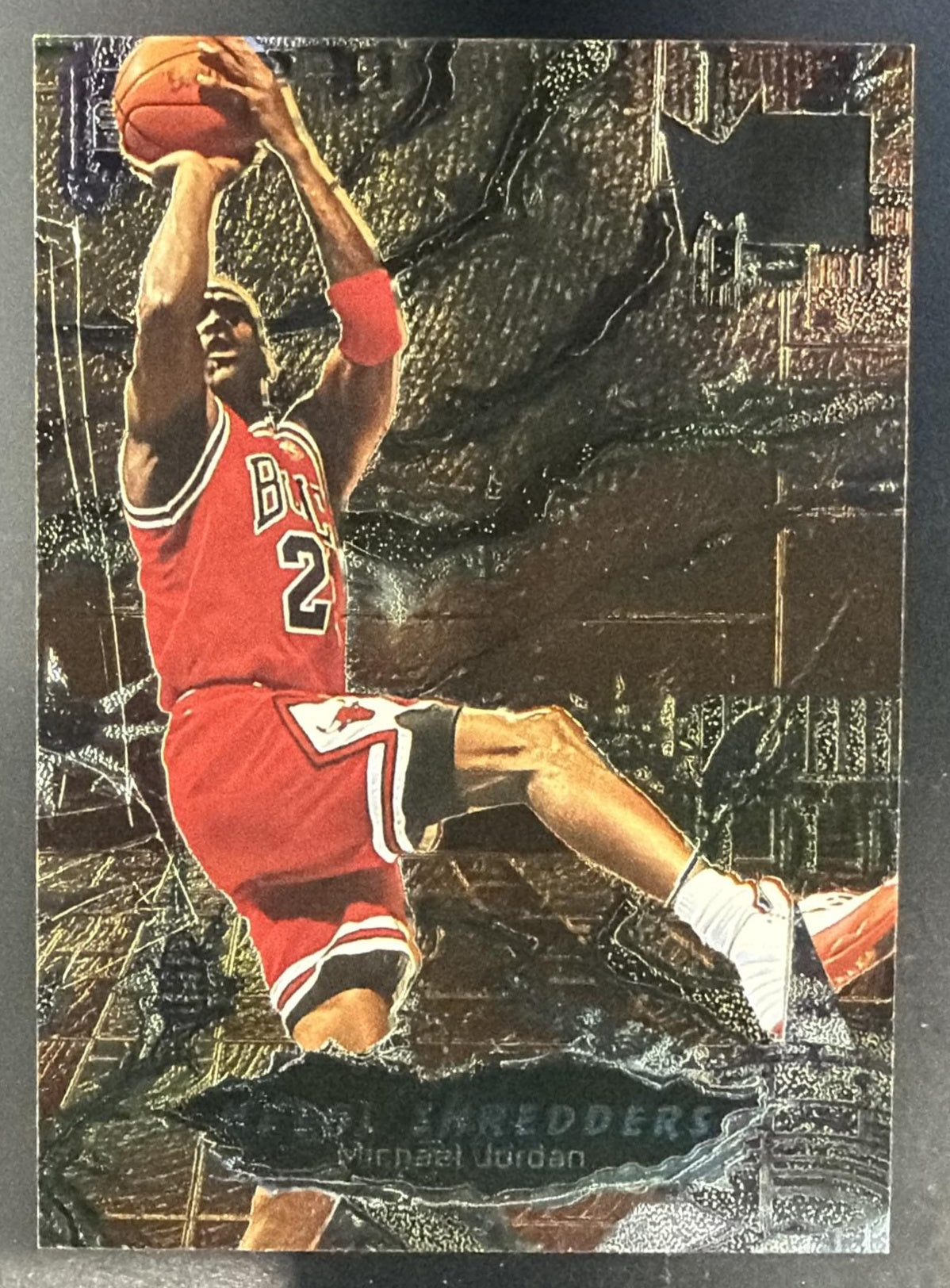 1996 Skybox Metal Michael Jordan #241 Bulls — front