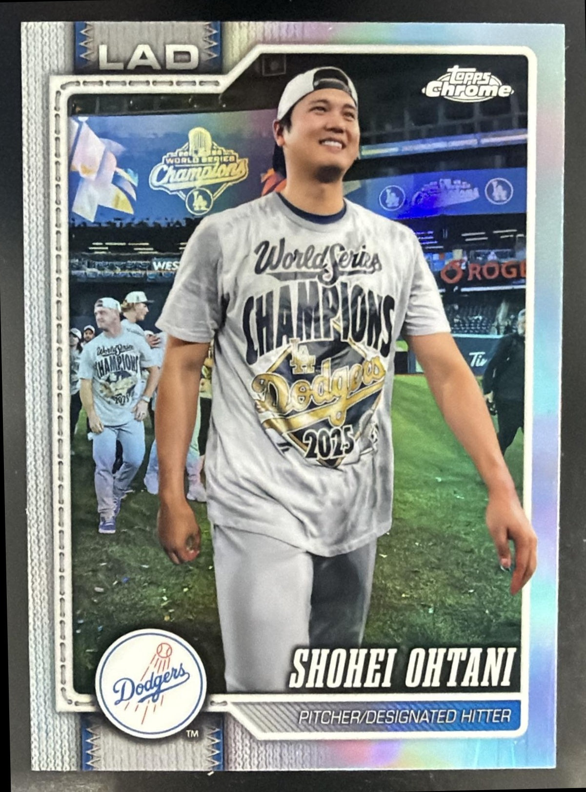 2026 Topps Chrome Shohei Ohtani #1 Image Variation Dodgers — front
