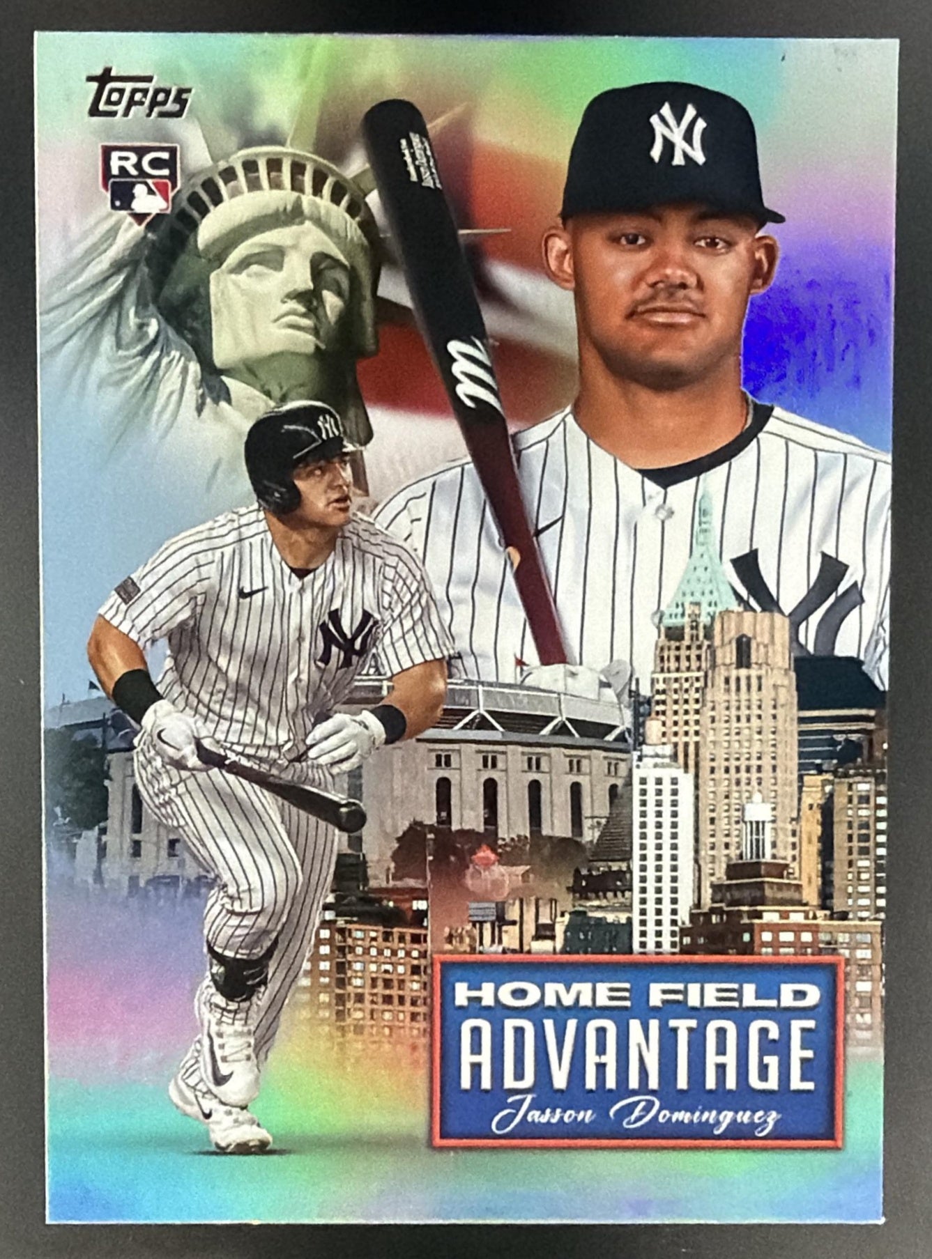 2024 Topps Jasson Dominguez #HFA-12 Homefield Advantage SP RC Yankees — front