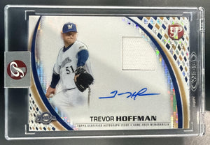 2026 Topps Pristine Trevor Hoffman #PPAR-TH Pieces Auto Relic Refractor /99 MEM