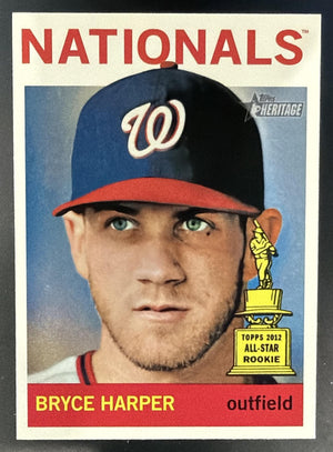 2013 Topps Heritage Bryce Harper #440 All-Star Nationals