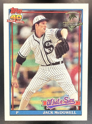 1991 Topps Jack McDowell #219 Desert Shield White Sox