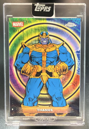2026 Topps Mint Marvel Thanos #26 Cerebro Black Refractor /10