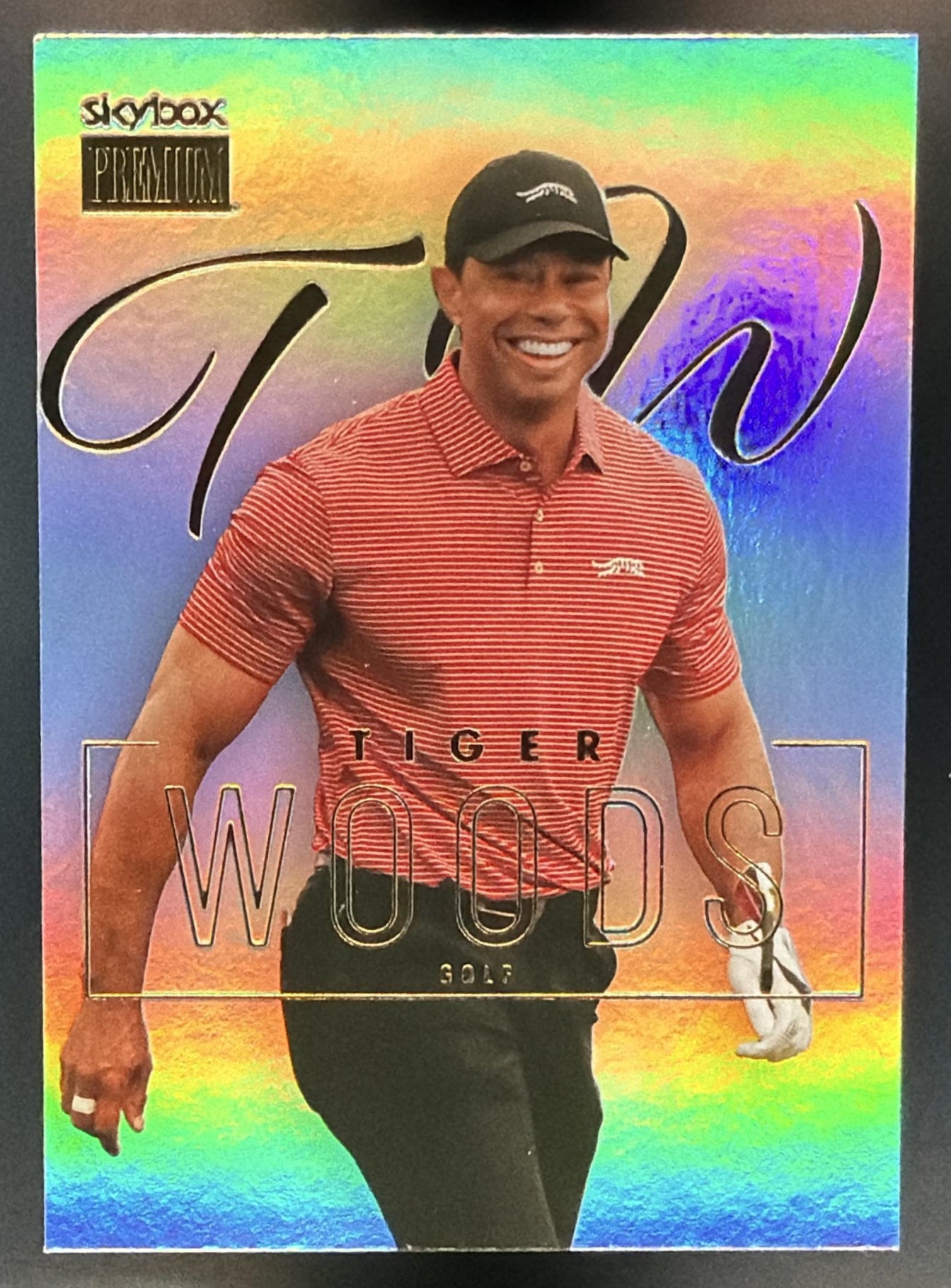 2026 Skybox Metal Universe SE Tiger Woods #S-24 Premium — front