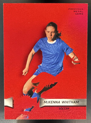2026 Skybox Metal Universe SE McKenna Whitham #48 Precious Gems Red 44/100