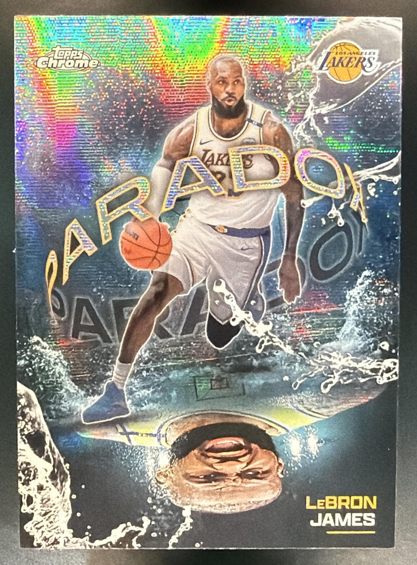 2025-26 Topps Chrome LeBron James #PX-9 Paradox SSP Lakers — front