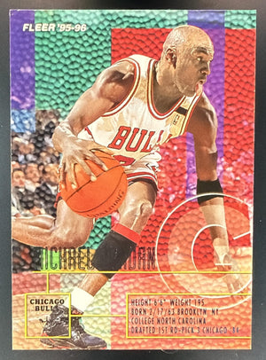 1995-96 Fleer Michael Jordan #22 Bulls
