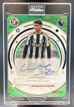 2025 Topps Pristine Premier League Lewis Miley #PA-LM Auto Green /150